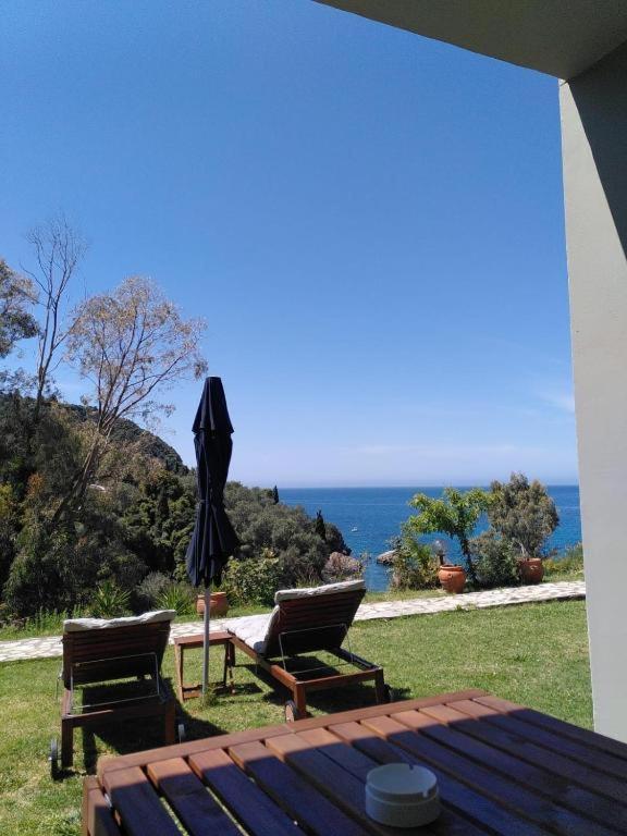 Bellagio Seaside Aparthotel Λιαπάδες Δωμάτιο φωτογραφία
